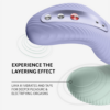 Laya III - Lay-on Vibrator - Zacht Violet - Afbeelding 6