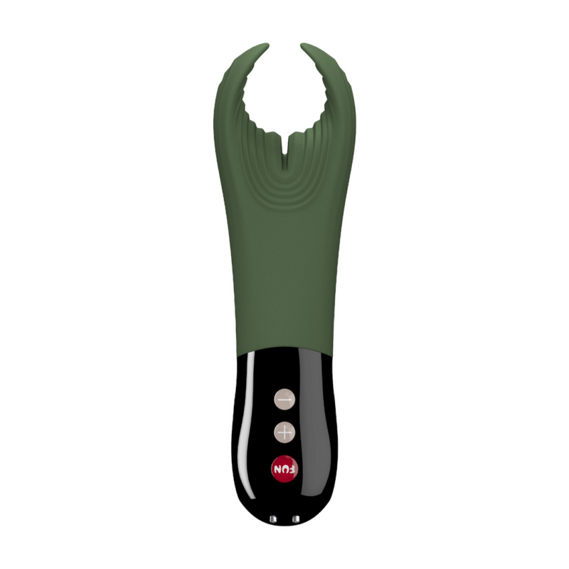 Manta - Vibrerende Masturbator - Mosgroen/Zwart - Afbeelding 3