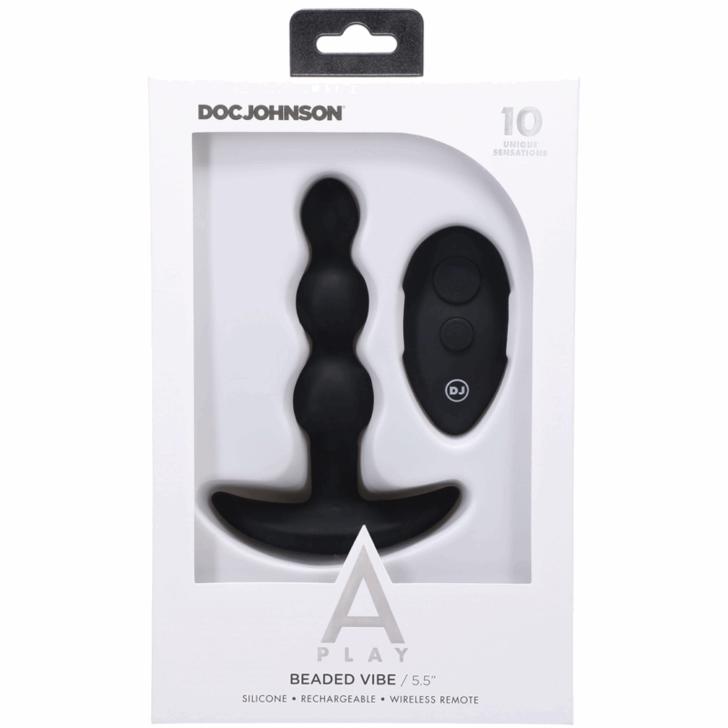 Beaded Vibe - Silicone Anale Plug met Afstandsbediening - Afbeelding 3