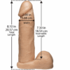 Realistisch Cock + Ultra Harness - 8 / 20 cm - Afbeelding 4