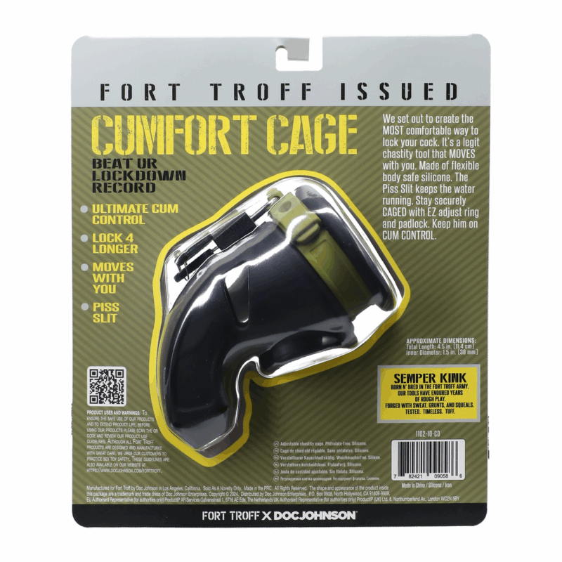CUMfort Cage - Zwart - Afbeelding 3