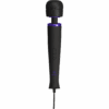Power Wand - Ultra-Powerful Silicone Wand Massager - Zwart