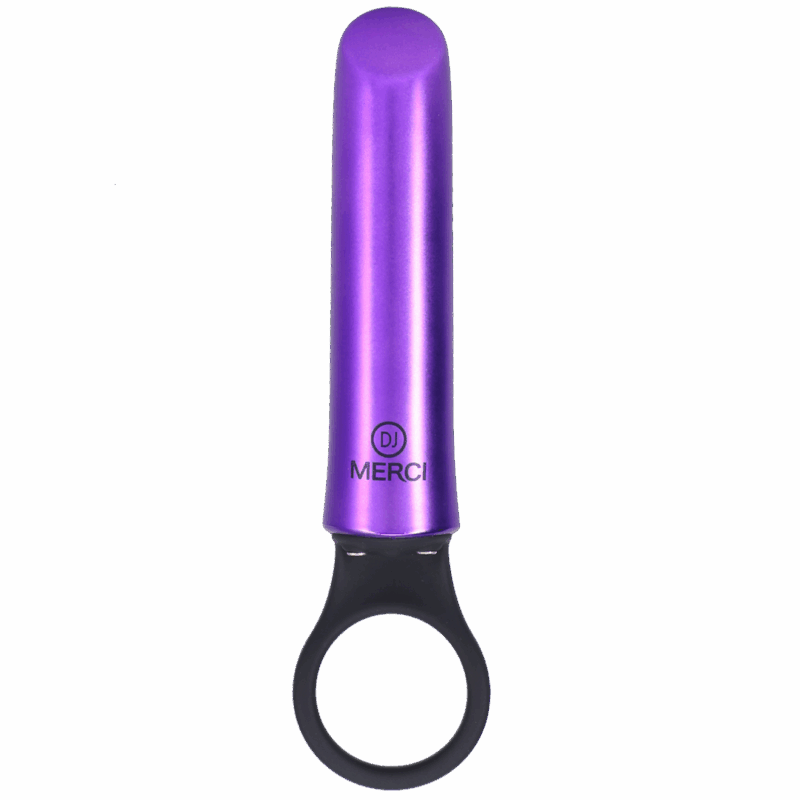 Power Play met Siliconen Grip Ring - Violet