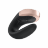 Double Love - Luxe Partner Vibrator - Zwart - Afbeelding 3