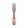 Hot Lover - Verwarmende Konijnen Vibrator - Donkerroze - Afbeelding 5