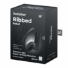 Ribbed Petal Connect App - Draagbare Koppel Vibrator - Zwart - Afbeelding 2