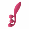 Tri Ball 1 - Multi Vibrator - Rood - Afbeelding 3