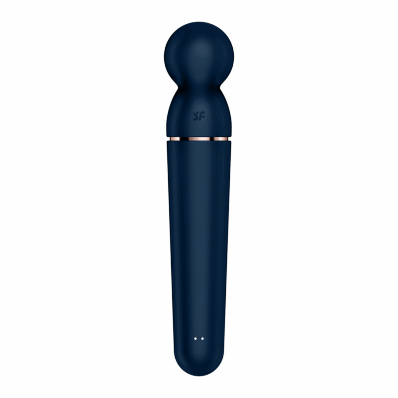 Planet Wand-er - Wand Vibrator - Blauw/Roze Goud - Afbeelding 4