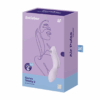 Curvy Trinity 2 - Invoegbare Luchtpulsvibrator - Violet - Afbeelding 2