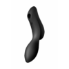 Curvy Trinity 2 - Invoegbare Air Pulse Vibrator - Zwart