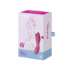 Curvy Trinity 3 - Inbrengbare Air Pulse Vibrator - Rood - Afbeelding 2