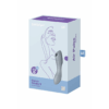 Curvy Trinity 3 - Invoegbare Air Pulse Vibrator - Blauwgrijs - Afbeelding 2