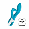 Omarm Mij - Konijnen Vibrator - Turquoise - Afbeelding 6