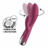 Spinning Rabbit 1 - Rotating Rabbit Vibrator - Rood - Afbeelding 6