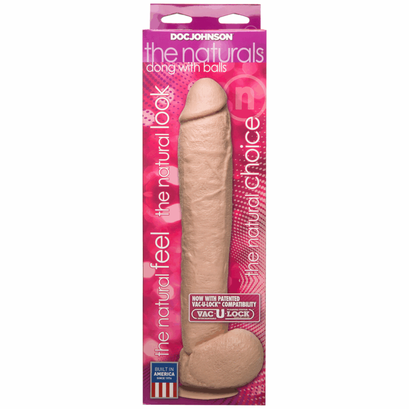 Realistische Dildo met Ballen - Afbeelding 3