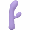 Aura - Oplaadbare Siliconen Rabbit Vibe - Lilac