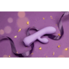 Aura - Oplaadbare Siliconen Rabbit Vibe - Lilac - Afbeelding 4
