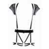 St. Tropez Babe - Suspender - OS - Zwart - Afbeelding 4