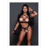 Sweet Little Lies - Harness Set - OS - Zwart