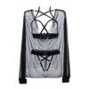 Sweet Little Lies - Harness Set - OS - Zwart - Afbeelding 5