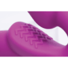 Evoke Vibrerende Strapless Siliconen Strap On Dildo - Afbeelding 6
