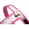 Roestvrijstalen Verstelbare Vrouwen Kinky Chastity Belt - Roze - Afbeelding 5