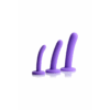 Tri-Play - 3-delige Siliconen Dildo Set