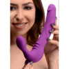 Royal Rider - Vibrerende Siliconen Strapless Strap-On - Afbeelding 6