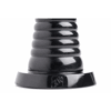 Giant Ribbed Anal Cone - Zwart - Afbeelding 5