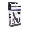 Slim Rider - Ribbed Vibrerende Strapless Strap-On - Afbeelding 2