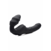 Slim Rider - Ribbed Vibrerende Strapless Strap-On - Afbeelding 4