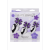 Violet Flower - Butt Plug Set - 3 Stuks - Afbeelding 2