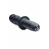 The Groove - Silicone Vibrator with Handle - Black - Afbeelding 4