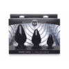 Driehoeksconussen - Anale Plug Set - 3 Stuks - Afbeelding 2