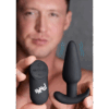 Vibrerende Siliconen Butt Plug met Afstandsbediening - Afbeelding 4