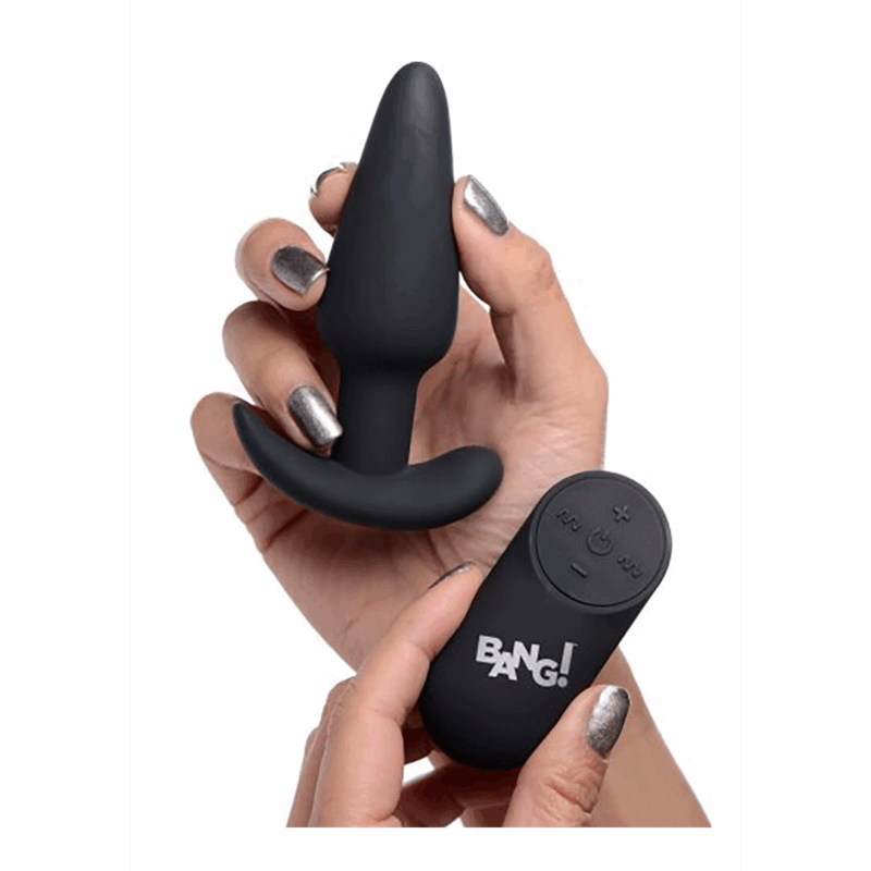 Vibrerende Siliconen Butt Plug met Afstandsbediening - Afbeelding 6