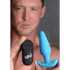 Vibrerende Siliconen Butt Plug met Afstandsbediening - Afbeelding 4