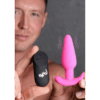 Vibrerende Siliconen Butt Plug met Afstandsbediening - Afbeelding 4