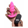 Vibrerende Silicone Swirl Butt Plug met Afstandsbediening - Afbeelding 5