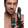 Vibrerende en E-Stim Siliconen Dildo + Afstandsbediening - Afbeelding 3
