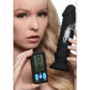 Vibrerende en E-Stim Siliconen Dildo + Afstandsbediening - Afbeelding 4