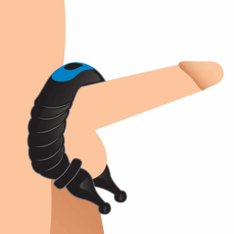 Cobra - Dual Stimulation Silicone Cockring - Afbeelding 3