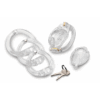 Dubbele Lockdown - Verstelbare Lockable Chastity Cage - Afbeelding 3