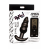 Vibrerende Silicone Swirl Plug met Afstandsbediening en 25 Snelheden - Afbeelding 2