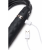 Vibra-Lasher - Vibrerende Silicone Dildo Flogger - Afbeelding 4