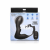 Opblaasbare en Vibrerende Prostaatplug + Cock- en Ballring - Afbeelding 2