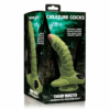 Swamp Monster Scaly Silicone Dildo - Zwart - Afbeelding 2