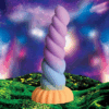 Siliconen Eenhoorn Dildo - Afbeelding 4