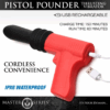Duwende Pistola Vibrator - Rood - Afbeelding 5