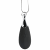 Vibrerende Silicone Druppelketting - Zwart